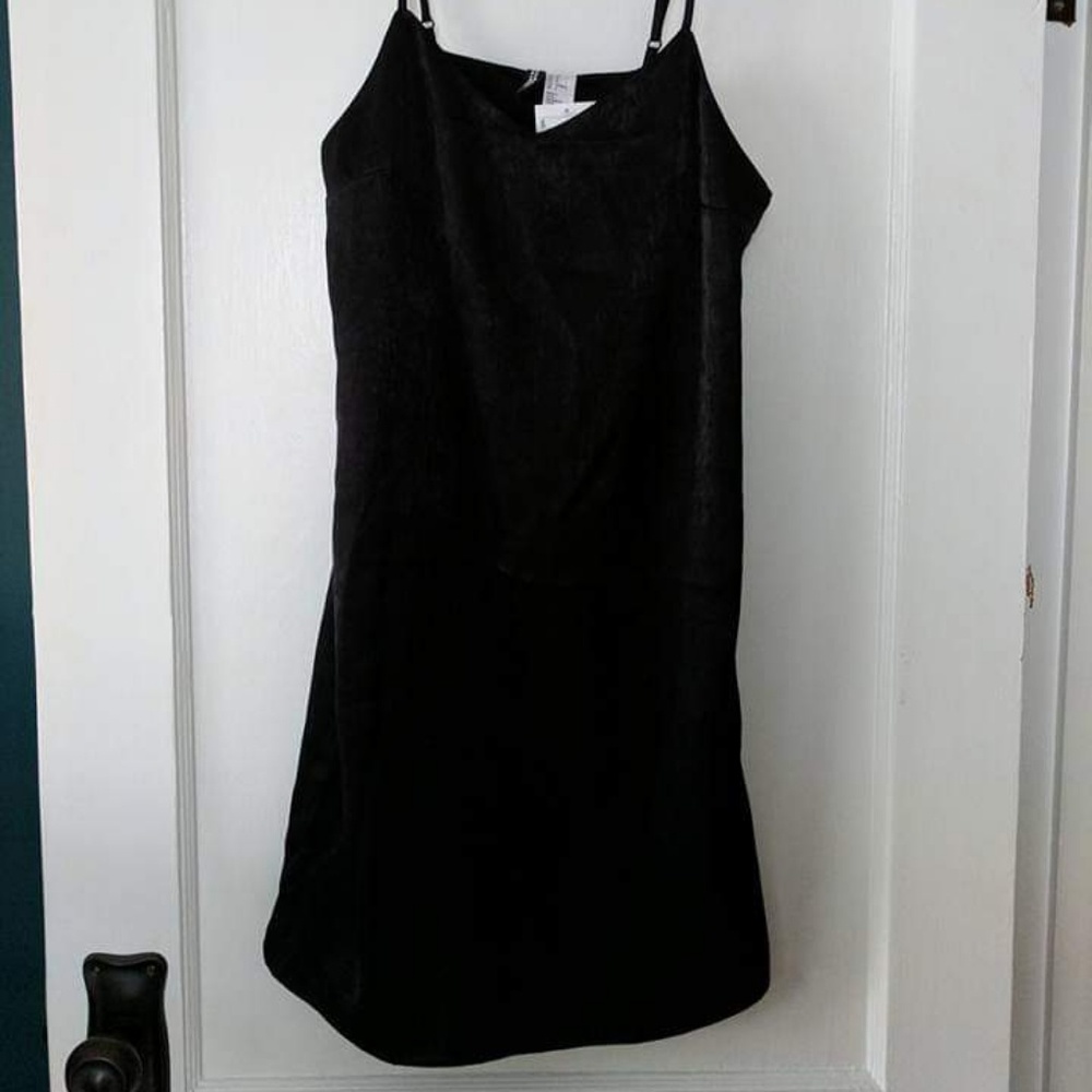 Black Slip Dress